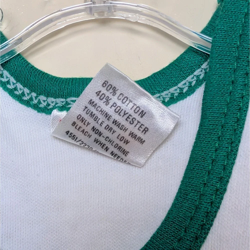 Vintage Bunny Ball Baseball‎ Tumble Togs Sports 80s Tank Top Infant 18 Months